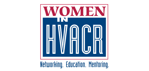 Women in hvacr logo